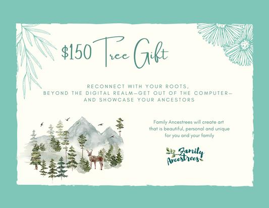 Family Ancestrees Tree Gifts