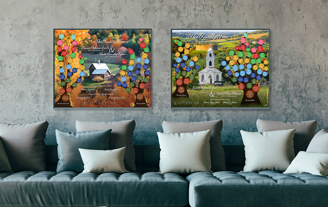 Heirloom Family Tree Parents Poster (Deposit)